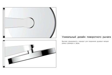 Верхний душ Инспаер (Inspire) VSHD-3I3CCH, хром