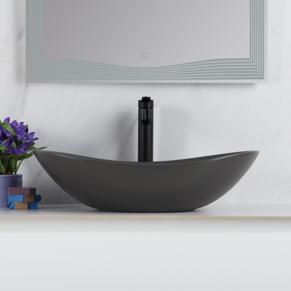 Накладная раковина BelBagno BB1404-H311