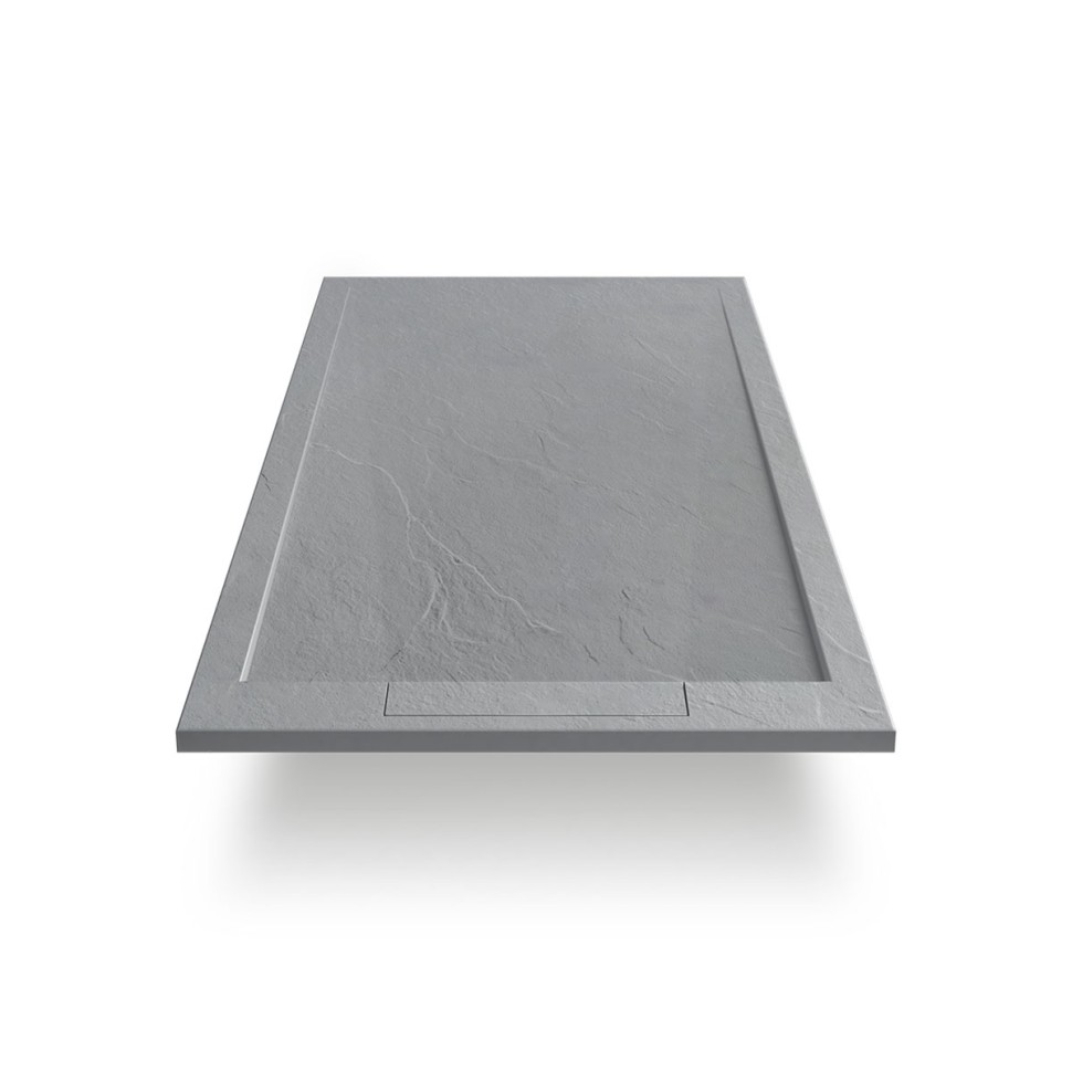 Поддон для душа из искусственного камня VST-4SRL8012G,1200*800*25, серый