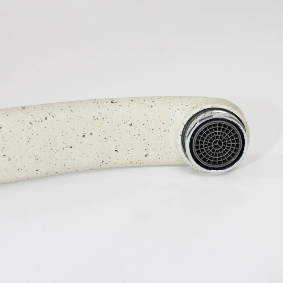 Смеситель для кухни низкий Uperwood ECON UPD-001-02, бежевыйатовый