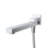 Душевой комплект встраиваемый с изливом BelBagno DUE-VDSET-CRM