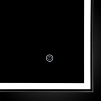 Зеркало LED VLM-3VN700 700х800 c сенсорным выключателем и диммером