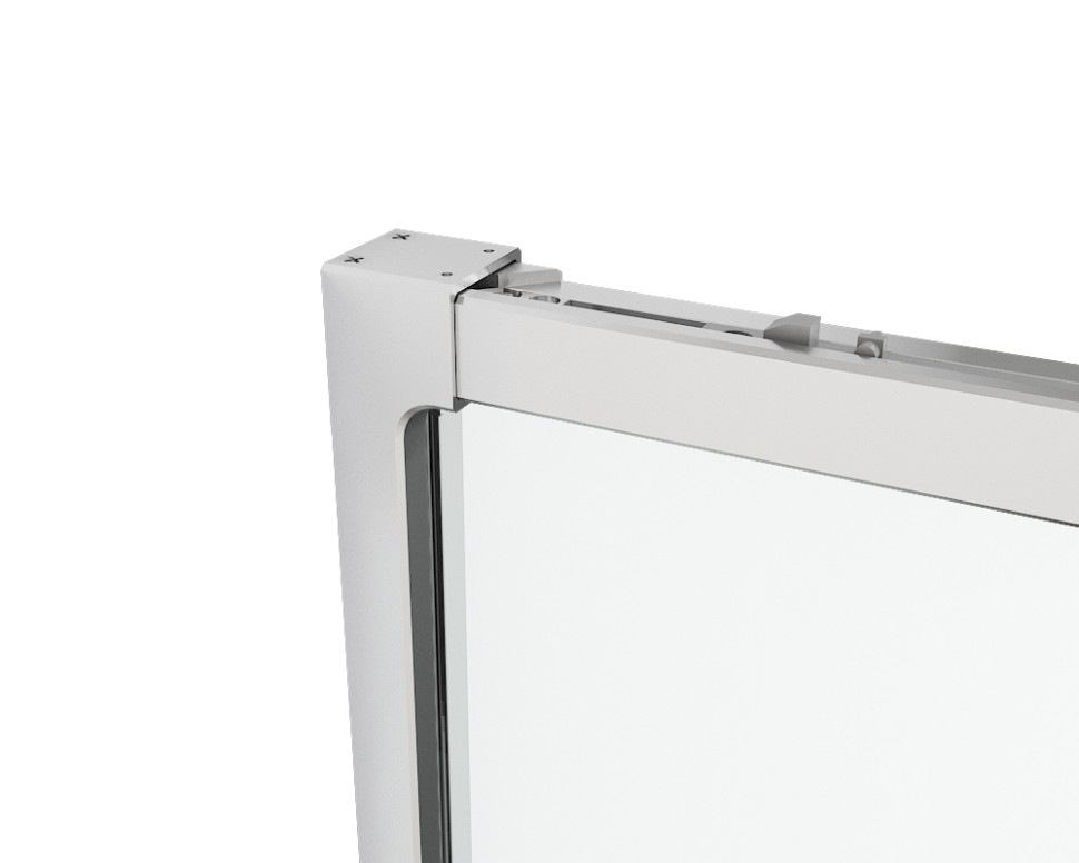 Душевой уголок Ультима (Ultima) VSR-7UL1013CLG, 1300*1000, брашированное золото, стекло прозрачное