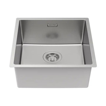 Мойка LASSAN 44 UNI, нерж. сталь, LA44-BS, брашированная нерж. сталь, 440х440мм, Paulmark