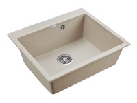 Мойка KANTE 60, IT-GRANIT, PM106052-BE, бежевый, 600х520 мм, Paulmark