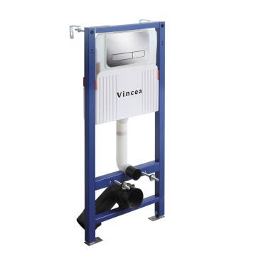 Инсталляция для подвесного унитаза Vincea VIS-2508, 500*1000, цвет сине-белый