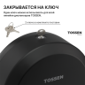 TOSSEN D-7316 PB - диспенсер туалетной бумаги (коллекция «Матовый чёрный»)