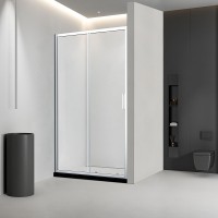 Душевая дверь Veconi Vianno VN-46, 1200x1850, хром, стекло прозрачное