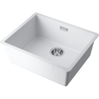 Кухонная мойка Omoikiri Yamakawa 55T Integra-WH Tetogranit/белый