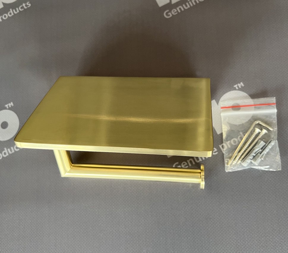 Бумагодержатель Timo Saona 13043/17 золото матовое