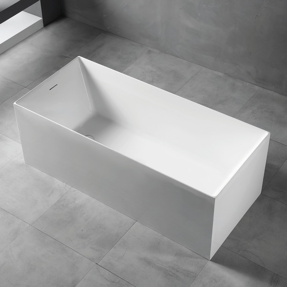 Акриловая ванна ABBER AB9274-1.7 белая