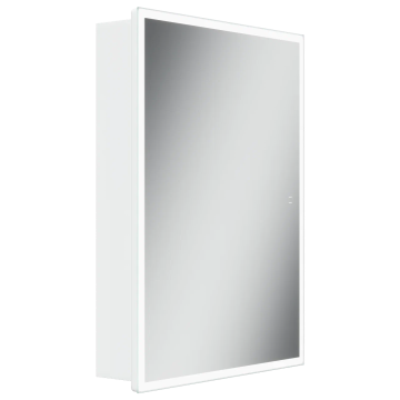 Зеркальный шкаф для ванной комнаты SANCOS Cube 600х140х800 с подсветкой, арт.CU600