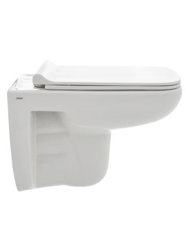 AQM2007 Унитаз подвесной с сиденьем SoftClose, технология смыва Rimless. 550х350х375