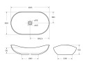 Накладная раковина BelBagno BB1404-H301