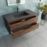 База под раковину Vincea  Chiara 2D 1000 подвесная, 2 выкатных ящика soft-close, С.Oak