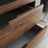 База под раковину Vincea  Chiara 2D 1000 подвесная, 2 выкатных ящика soft-close, С.Oak