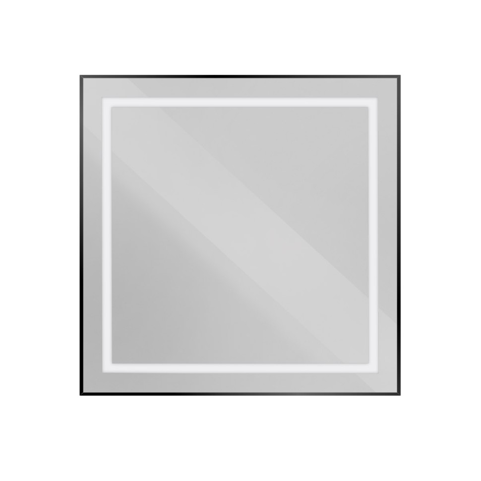 Зеркало BelBagno SPC-KRAFT-800-800-SENS-NERO