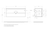 База под раковину подвесная BelBagno ALBANO-1200-2C-SO-CVG