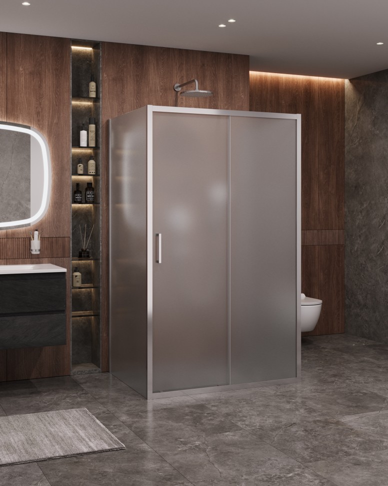 Душевой уголок CEZARES MOLVENO-AH-12-110/90-P-Cr