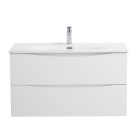 База под раковину подвесная BelBagno MARINO-CER-N-1000-2C-SO-BL-P
