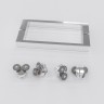 Душевой уголок RGW 140х100х185 см CL-48 CL-14+Z-050-1 Прямоуг., Хром, Прозрачное, 5 мм Easy Clean (32094804-011)