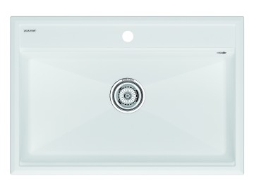 Мойка STEPIA 80, IT-GRANIT, PM117551-WH , белый, 750х510, Paulmark