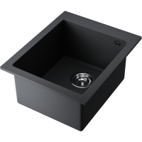 Кухонная мойка Omoikiri Bosen 41-BL Tetogranit/черный