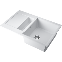 Кухонная мойка Omoikiri Sakaime 78-2-WH Tetogranit/белый