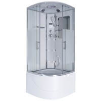 Душевая кабина Niagara Ultra NG-308-01 (90х90х220) высокий поддон(48см),стекло матовое,4 места