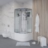 Душевая кабина Niagara Ultra NG-308-01 (90х90х220) высокий поддон(48см),стекло матовое,4 места