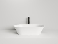 Раковина накладная MONA  покраска по RAL полностью 600х390х165 S-Stone Матовое