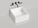 Раковина накладная ARMONIA SQUARE 02 450х450х250 S-Stone Матовое