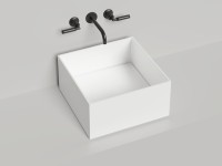 Раковина накладная ARMONIA SQUARE 02 450х450х250 S-Stone Матовое