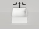 Раковина накладная ARMONIA SQUARE 02 450х450х250 S-Stone Матовое