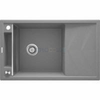 Гранитная мойка - магнитная, 1-чаша с осушкой