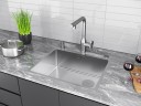 Смеситель для кухни URBAN, брашированная сталь, Ur213104-BS, Paulmark