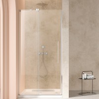 Душевая дверь Волк-Ин (Walk-In) VDS-4WSL120CL-L, 1200, хром, стекло прозрачное, левая