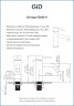 Смеситель для раковины Gid Inga SS096-BM-K SS096BMK черный матовый