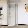 Душевой уголок City VSS-5CT8010CL, 1000*800, хром, стекло прозрачное