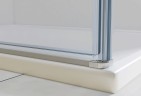 Душевой уголок Extra VSR-1E101190CL, 1000/1100*900, хром, стекло прозрачное