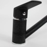 Смеситель для кухни низкий Uperwood ECON UPD-001-04, черныйатовый