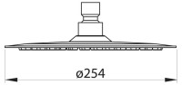 Верхний душ BelBagno BB-SLDC2-IN