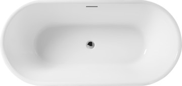 Акриловая ванна BELBAGNO BB405-1700-800