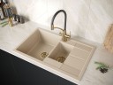 Смеситель для кухни SIEGEN, бронза, Si213111-BR, Paulmark