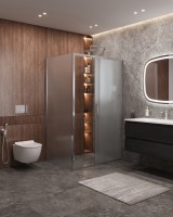 Душевой уголок CEZARES MOLVENO-AH-11-130/90-P-Cr