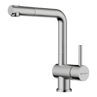 Смеситель для кухни Omoikiri Tanigawa-SB-BN латунь/нержавеющая сталь