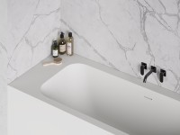 Ванна встраиваемая ORNELLA 160x70 покраска по RAL полностью S-Stone Матовое