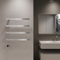 Полотенцесушитель электрический Vincea VTD-2H2CH, хром, таймер