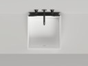 Раковина накладная ARMONIA SQUARE 02 покраска по RAL полностью 450х450х250 S-Sense Глянцевое