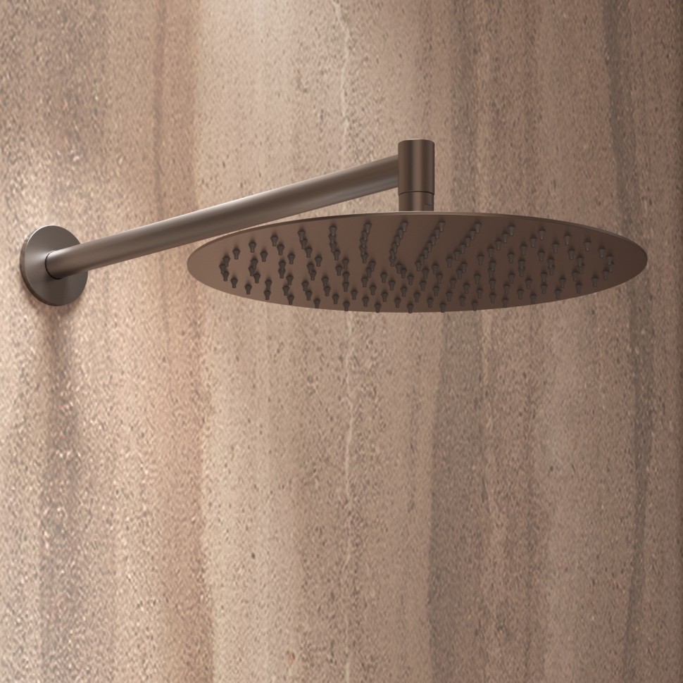 Душевой комплект Aura VSFW-6AU1GM встраиваемый, 2 режима, вороненая сталь